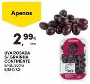 Continente Continente - uva rosada s/grainha promoção