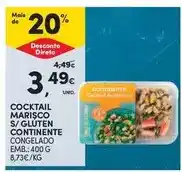 Continente Continente - cocktail marisco s/ gluten promoção