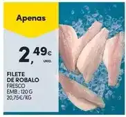 Continente Filete de robalo promoção