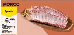 Continente Continente - tiras de dietrocosto de porco piano promoção