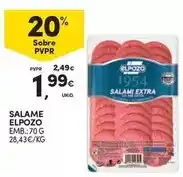 Continente Elpozo - salame promoção