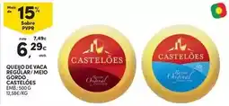 Continente Castelões - queijo de vaca regular/ meío gordo promoção