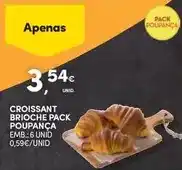 Continente Croissant brioche pack promoção