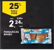 Continente Bimbo - panquecas promoção