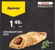 Continente Croissant hot dog promoção