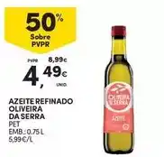 Continente Serra da estrela - azeite refinado oliveira promoção