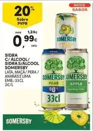 Continente Somersby - sidra promoção