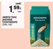 Continente Continente - arroz thai jasmine promoção