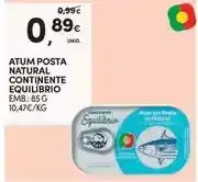 Continente Continente - atum posta natural promoção