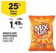 Continente Matutano - snack mix promoção