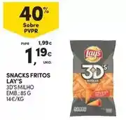 Continente Lay's - snacks fritos promoção