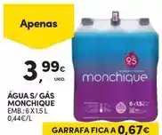 Continente Monchique - água s/ gas promoção