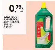 Continente Continente - lava tudo amoniacal promoção