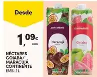 Continente Continente - néctar goiaba/maracujá promoção
