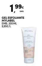 Continente Mylabel - gel esfoliante promoção