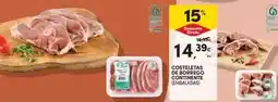 Continente Continente - costeletas de bornego promoção