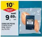 Continente Ovas de peixe promoção