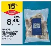 Continente Continente - rabos de bacalhau promoção