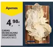 Continente Continente - caras de bacalhau promoção