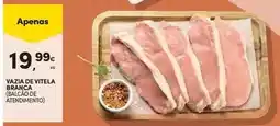 Continente Vaza de vitela branca promoção