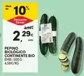Continente Bio - pepino biologico continente bio promoção