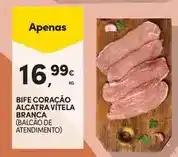Continente Bife alcatra vitela branca promoção