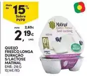 Continente Matinal - queijo fresco longa duração s/lactose promoção