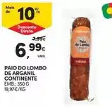 Continente Continente - paio do lombo de arganil promoção