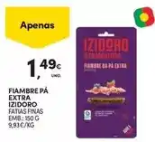 Continente Izidoro - fiambre pa extra promoção
