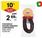 Continente Continente - chouriço mouro arganil promoção