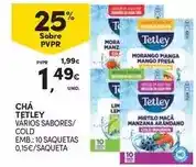 Continente Tetley - chá promoção
