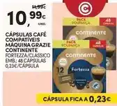 Continente Continente - cápsulas café compativeis maquina grazie promoção