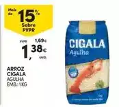 Continente Cigala - arroz promoção