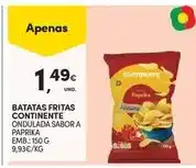 Continente Continente - batatas fritas promoção