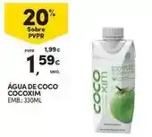 Continente Água de coco promoção