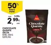 Continente Delta q - chocolate quente promoção