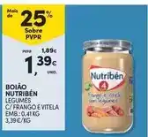 Continente Nutribén - boião promoção