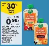 Continente Blédina - saqueta pouch promoção