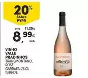 Continente Valle pradinhos - vinho valle promoção