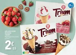 E.Leclerc Gelado cone de nata promoção
