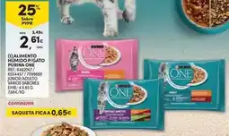 Continente Purina - alimento humido p/gato one promoção