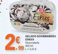 E.Leclerc A+ - gourmandes eskiss stracciatella promoção