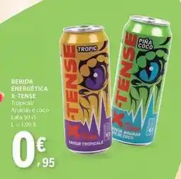 E.Leclerc Tropic - bebida energética promoção