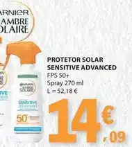E.Leclerc Protetor solar sensitive advanced promoção