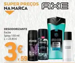 E.Leclerc Axe - desodorizante promoção