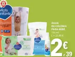 E.Leclerc Nature - água de colonia promoção