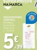 E.Leclerc Desodorizante corporal promoção