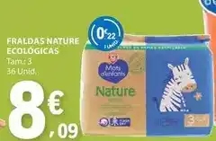 E.Leclerc Nature - fraldas ecologicas promoção