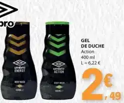 E.Leclerc Umbro - gel de duche promoção