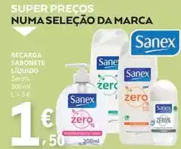 E.Leclerc Sanex - recarga sabonete liquido promoção
